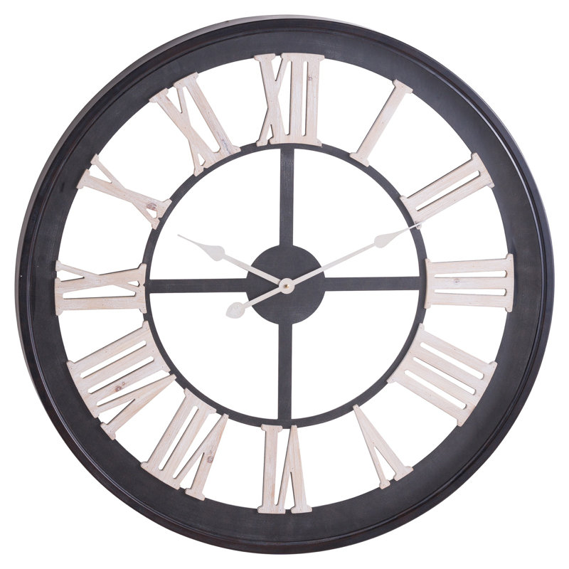 August Grove Oversized Wales 80cm Wall Clock Wayfair.co.uk